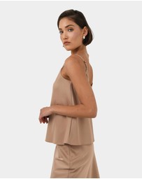 Forcast - Joy Satin V-neck Cami