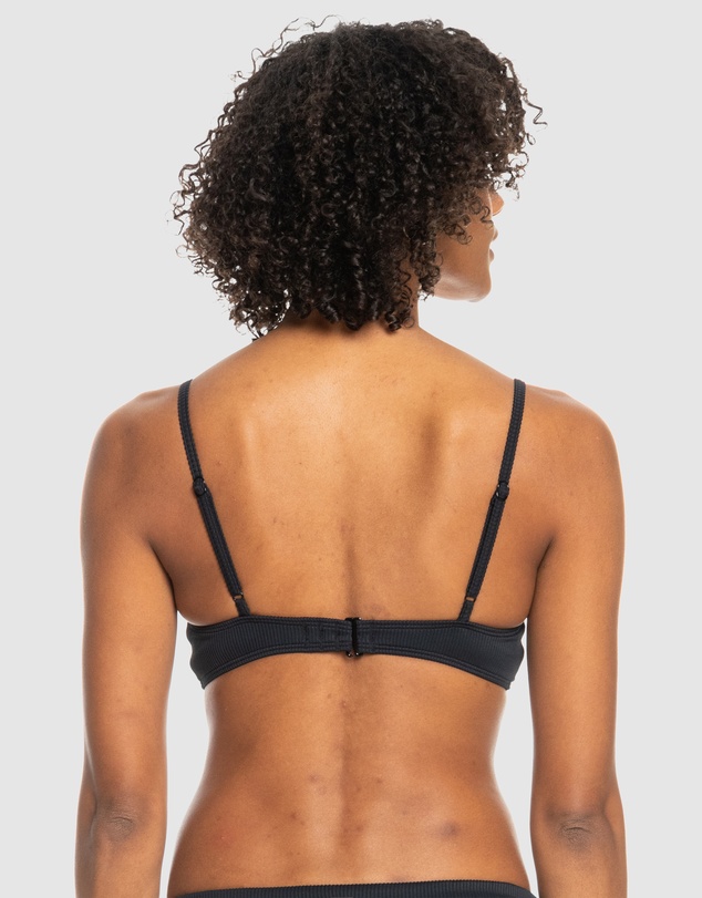 Roxy - Womens Rib Roxy Love The Surf Knot Bikini Top