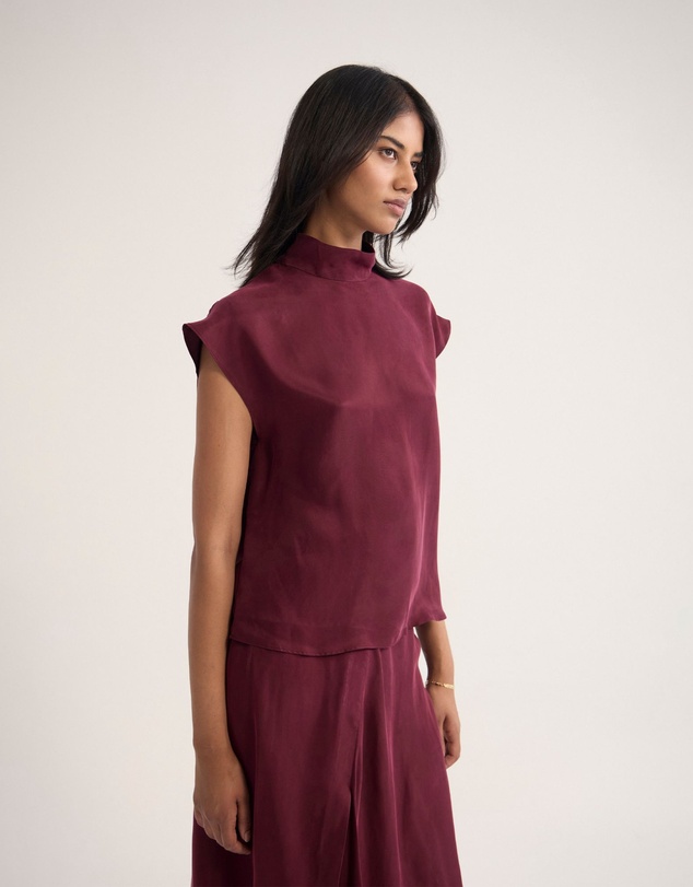 Oxford - Shelly Cupro Top