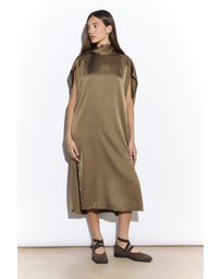 Glamorous - Scarf Neck Midi Dress