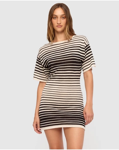 Zulu & Zephyr - Ramie Cotton Knit Mini Dress
