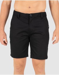 UNIT - UNIT Mens Shift Fixed Waist Utility Shorts