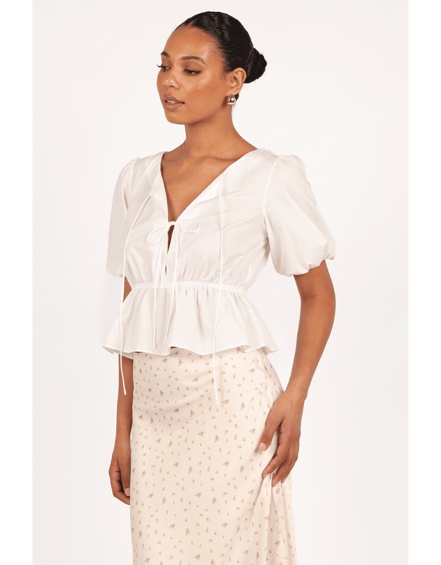 Petal & Pup - Pippi Top - Cloud White