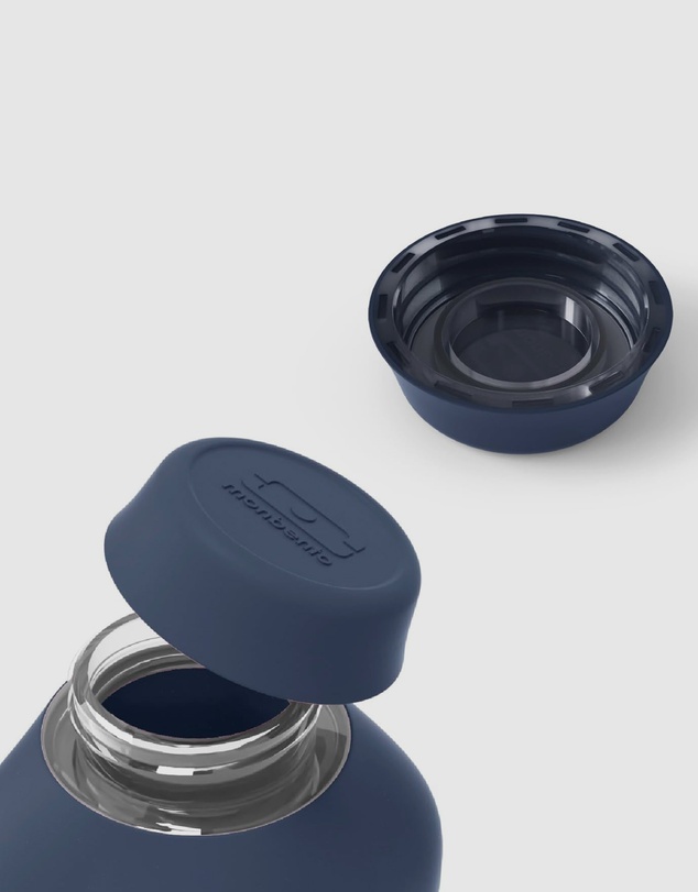 Monbento - Monbento Mb Positive M Reusable Water Bottle - Blue Infinity