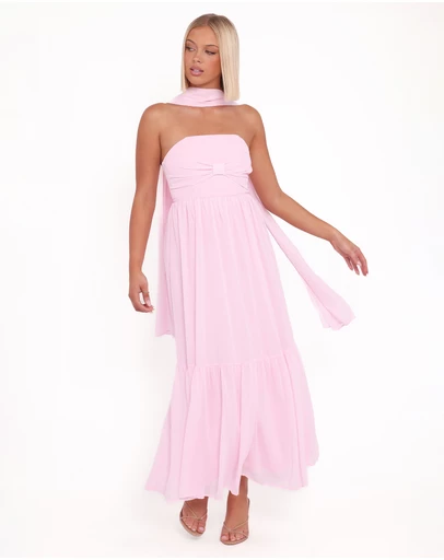 Petal & Pup - Celestria Maxi Dress - Pink