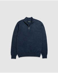 Rodd & Gunn - Fortrose 1/4 Zip Knit