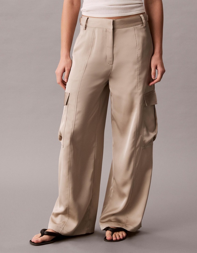 Calvin Klein Jeans - Satin Cargo Pants
