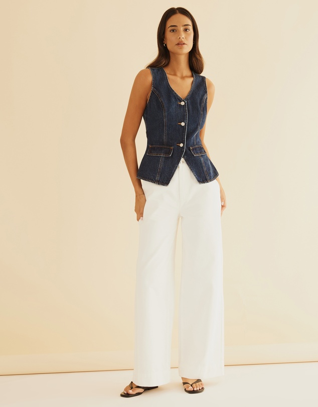 Atmos&Here - Ella Denim Vest