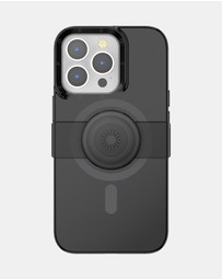 PopSockets - POPCASE MagSafe iPhone 13 Pro Protective Phone Case & Phone Grip Holder
