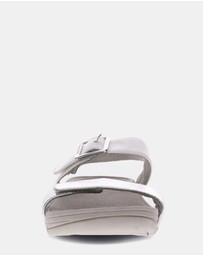 Mia Vita - Florini Platform Sandal - White/Silver