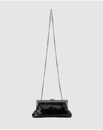 Olga Berg - Zephyr Sequin Clutch