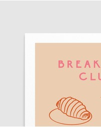 Olive et Oriel - Breakfast Club by Treechild Art Print