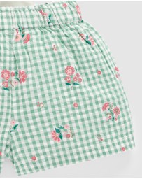 Purebaby - Gingham Set -Kids-Babies