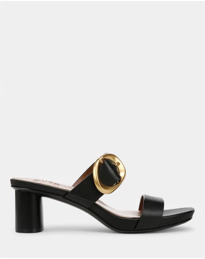Naturalizer - Ida Dress Sandal - Black Leather