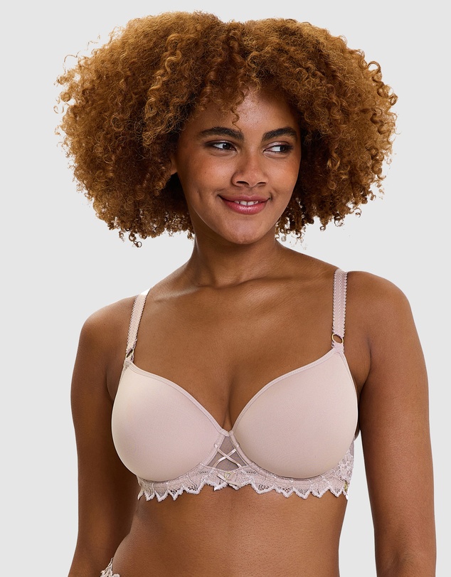 Sans Complexe - Arum Prima Wired Spacer T-Shirt Bra With Lace