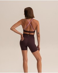 HyperLuxe The Label - Shape Cross Back Sports Bra