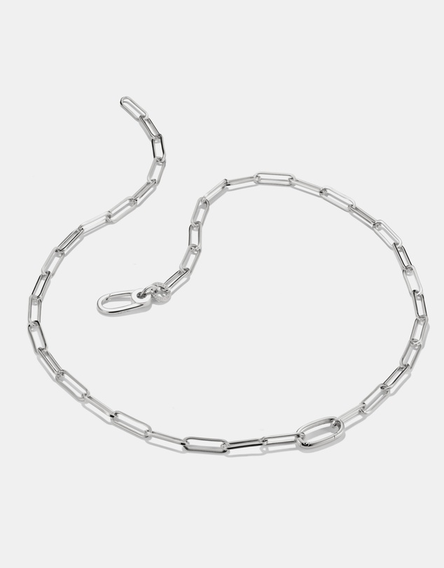 THOMAS SABO - THOMAS SABO Connect Charm necklace paperclip Silver