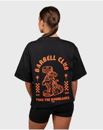 TWL - Lifestyle Oversized T-Shirt Tiger Faded Black/Tangerine