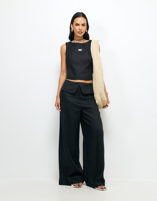 AERE - Thea Linen Tank