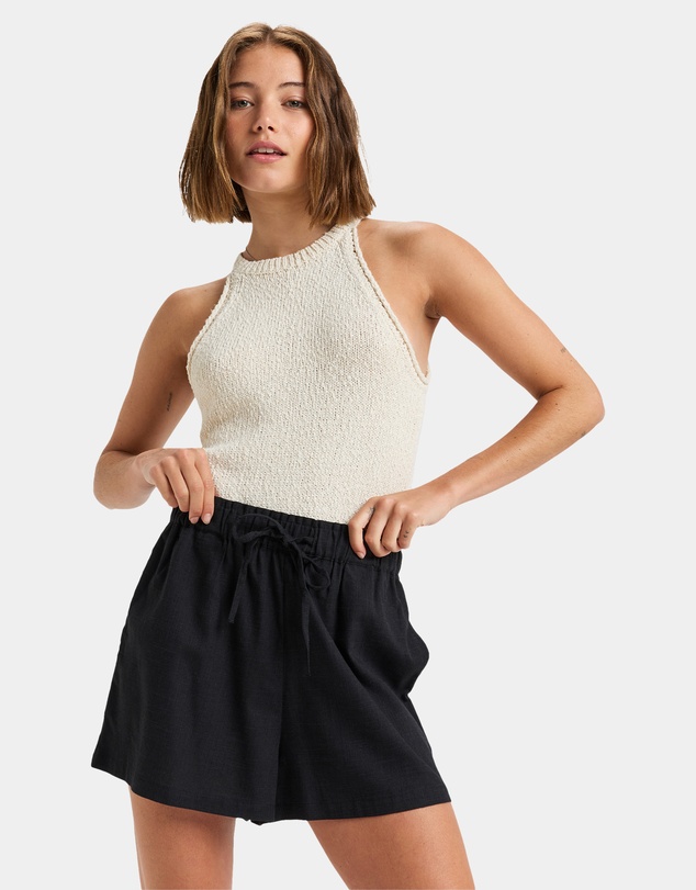 Roxy - Womens Place To Elastic Waist Shorts