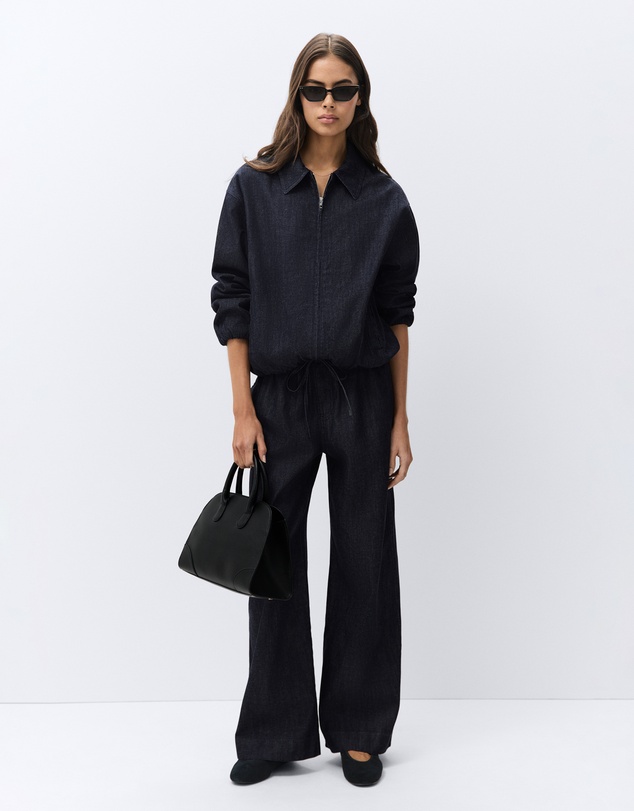 UNISON - Denim Pull On Pant