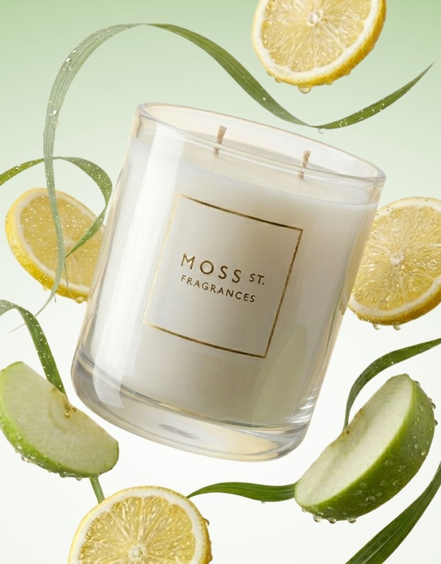 Moss St Fragrances - Lemongrass Soy Candle 300g