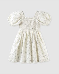 Designer Kidz - Lily Puff Sleeve Dress