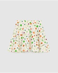 ARKET - Printed A-Line Skirt- Kids-Teens