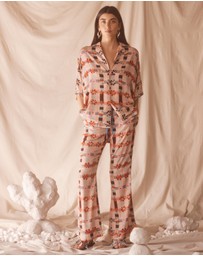 KINGA CSILLA - Cuore Luna Flare Pants