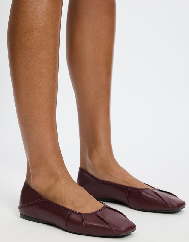 Dazie - May Gathered Ballet Flats