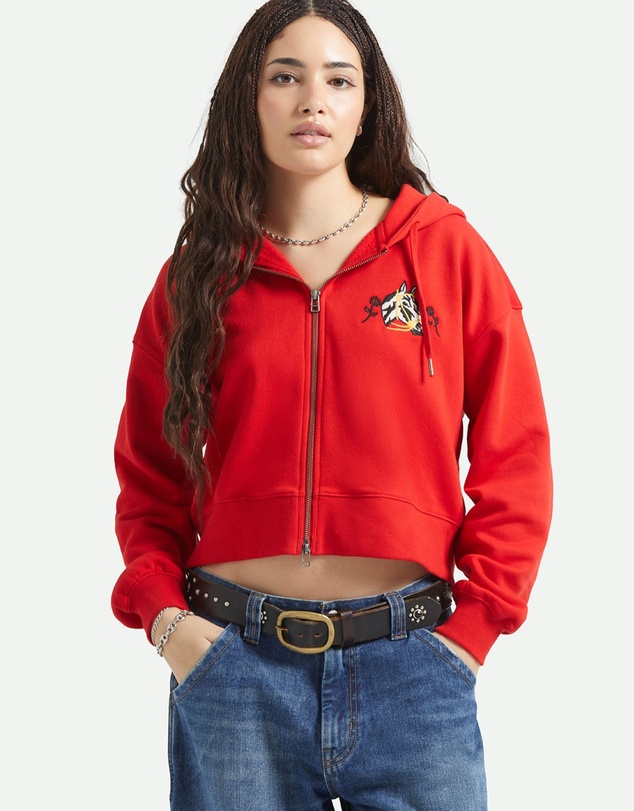 Brixton - Trophy Horse Cropped Zip Hood