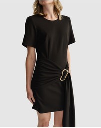 Decjuba - Brodie Buckle Mini Dress