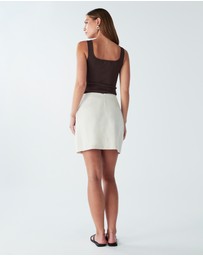 Willa - Lagoon Mini Skirt