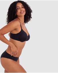 Bras N Things - Body Bliss Unlined Demi - Black