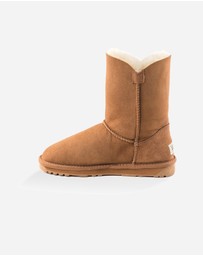 Ozwear Connection Uggs - Ugg Classic Short Button Boots (Water Resistant)