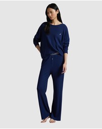 Polo Ralph Lauren - Club Waffle Long Sleeve Modal & Cotton Pyjama Set