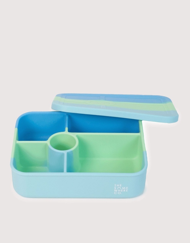 The Somewhere Co - Peppermint Large Silicone Bento Lunch Box