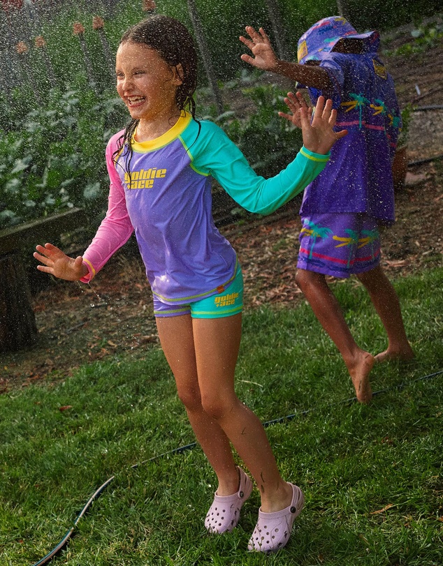 Goldie + Ace - Splice Beach Swim Shorties - Babies-Kids