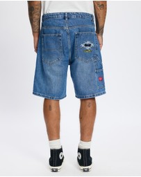 Worship - Is This It Carpenter Jean Shorts