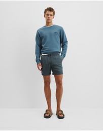 Country Road - Organically Grown Linen Drawcord Short