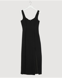 Revibe - Repaired CHANCERY Daria Fitted Dress - AU 10