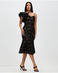 Romance by Honey and Beau - Selena Frill Sleeve Dress
