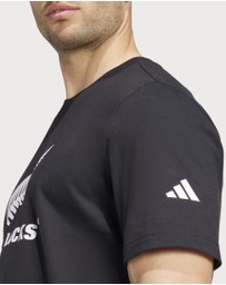 adidas Performance - All Blacks Logo Tee Mens