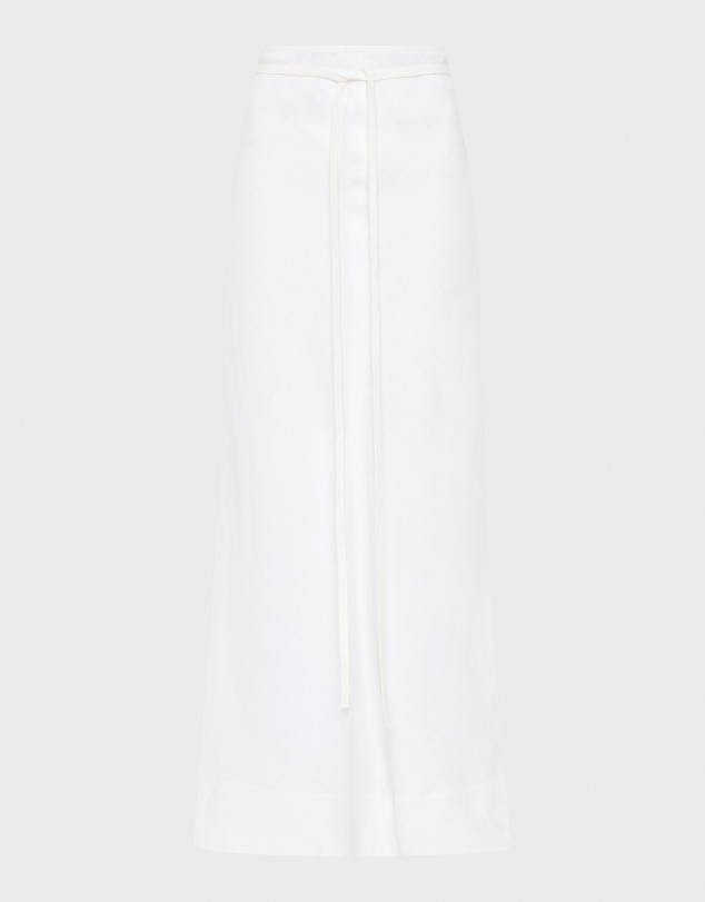 BONDI BORN - Delphi Organic Linen Maxi Skirt