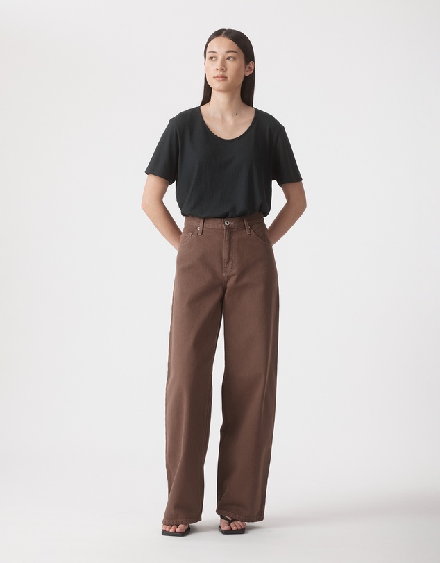 Outland Denim - Claudia High Wide Relaxed Jean 32