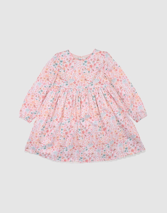 Bebe by Minihaha - Fern Floral Organic Dress - Kids