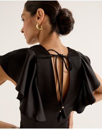 Review - Montreal Flounce Sleeve Dress