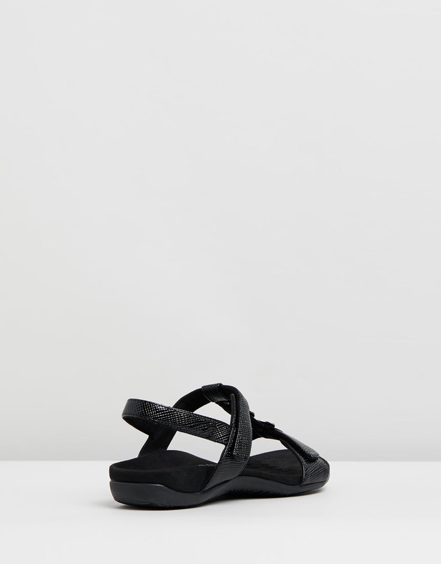 Vionic - Farra Adjustable Sandal - Black Lizard