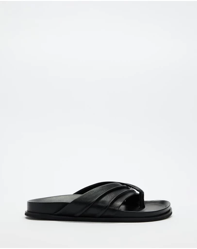 Atmos&Here - Harper Leather Slides