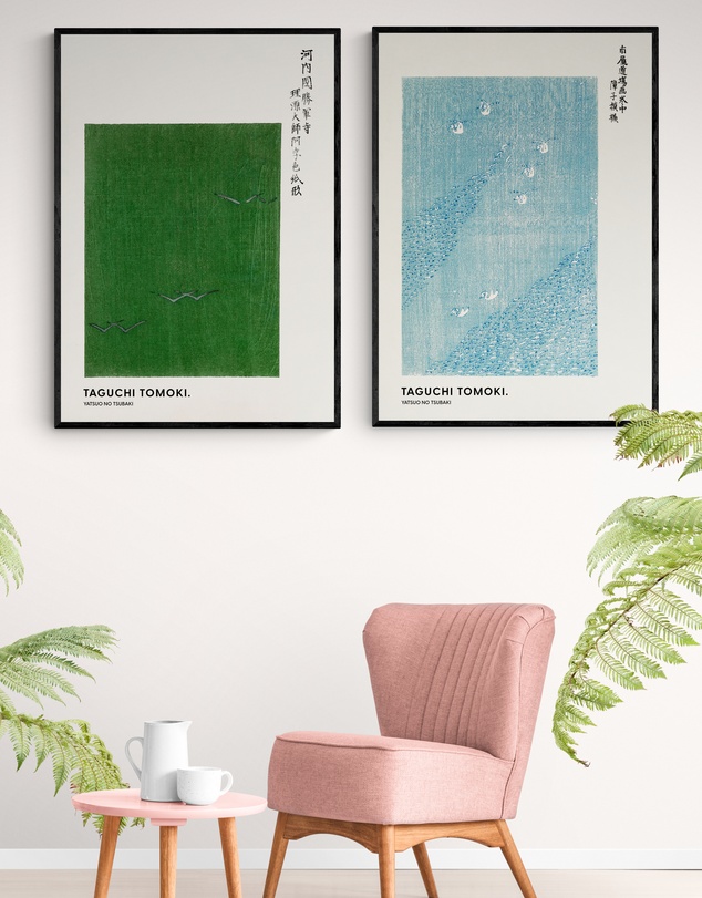 Inka Arthouse - 2x Japanese Taguchi Tomoki Art Prints